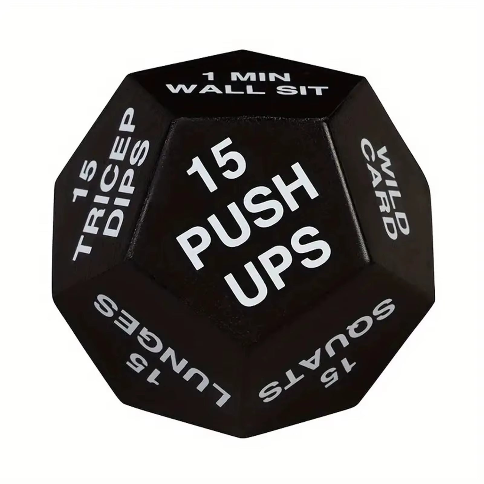 PU Fun and Excitement to Fitness with Fitness Game Dice Fitness Habits Multifunctional Blue