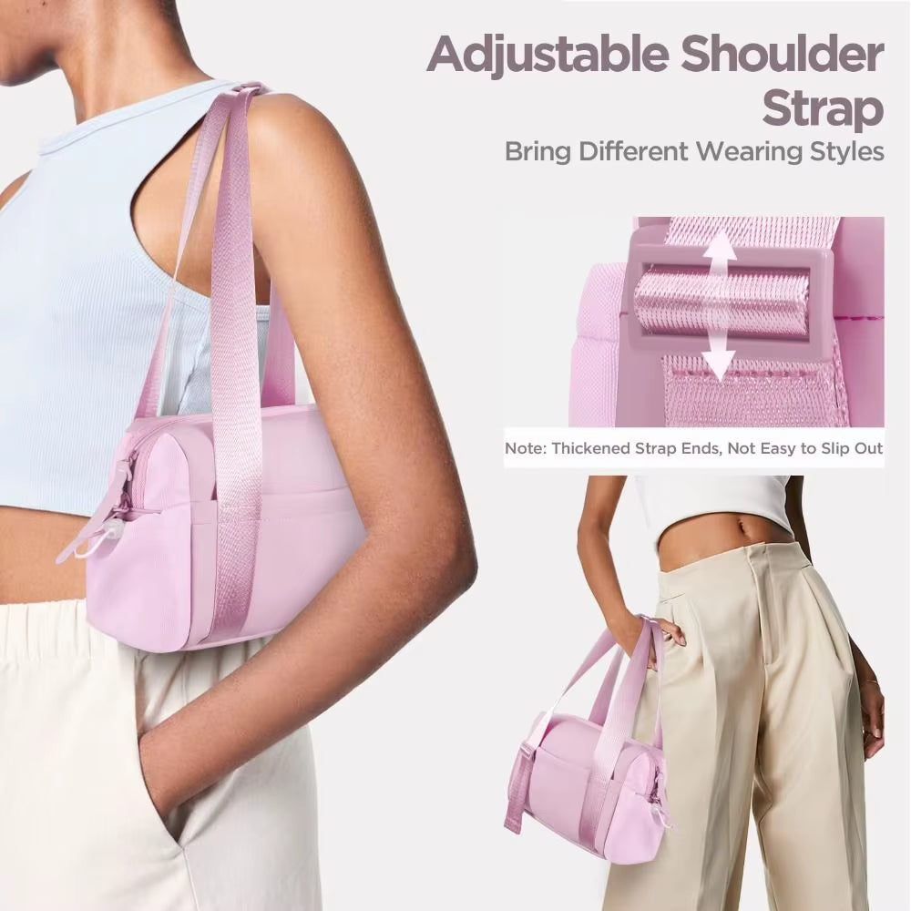 Gym Bag Waterproof Sports Fitness Bag Large Capacity Handbag Tote Duffle Bag Nylon Multifunctional Storage Bag Women Gym Bags