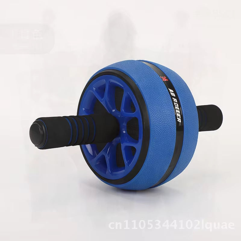 Indoor Fitness Abdominal Wheel for Belly Slimming White Yellow Red Blue Non-Folding Office Home Exercise Equipment