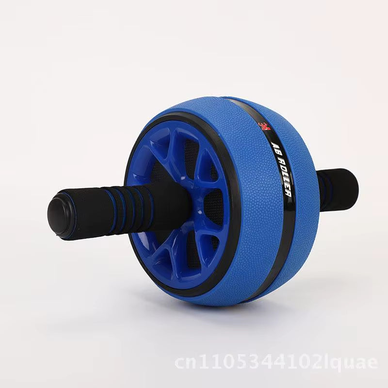 Indoor Fitness Abdominal Wheel for Belly Slimming White Yellow Red Blue Non-Folding Office Home Exercise Equipment