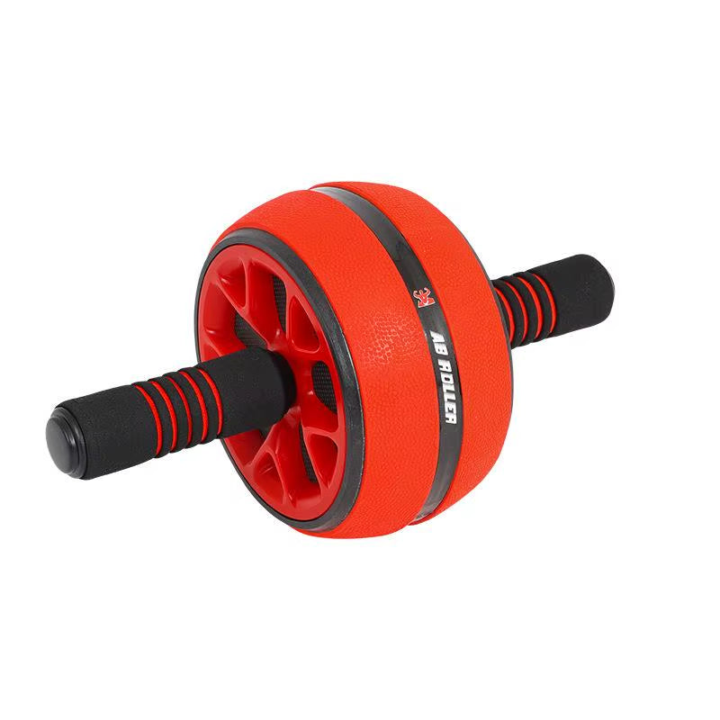 Indoor Fitness Abdominal Wheel for Belly Slimming White Yellow Red Blue Non-Folding Office Home Exercise Equipment
