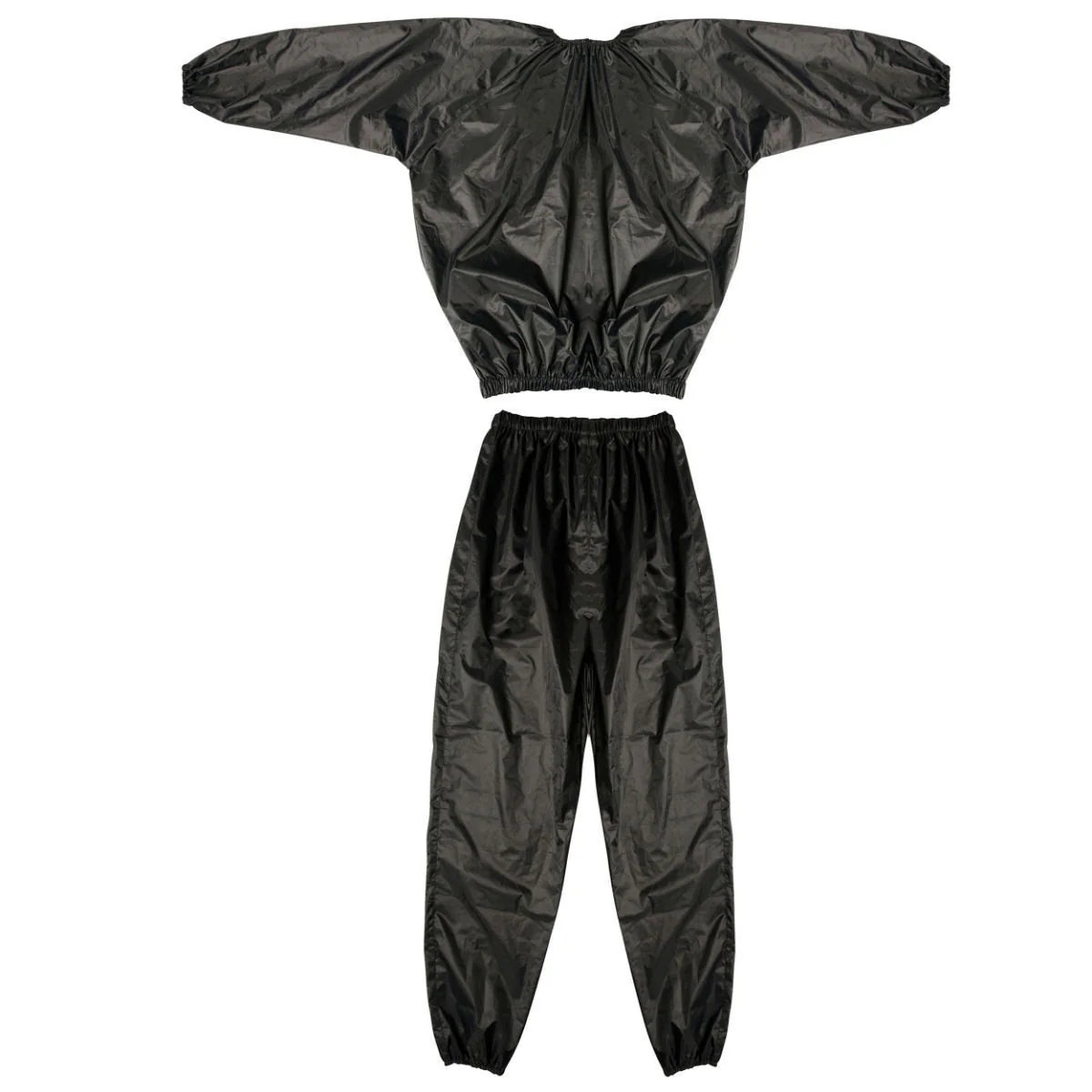 Sauna Sweat Suit Fitness Slimming Weight Loss Exercise Running Boxing Top Set